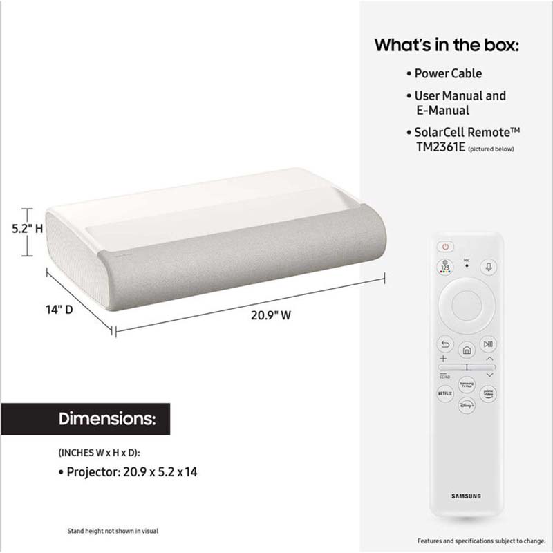 Samsung The Premiere LPU7D